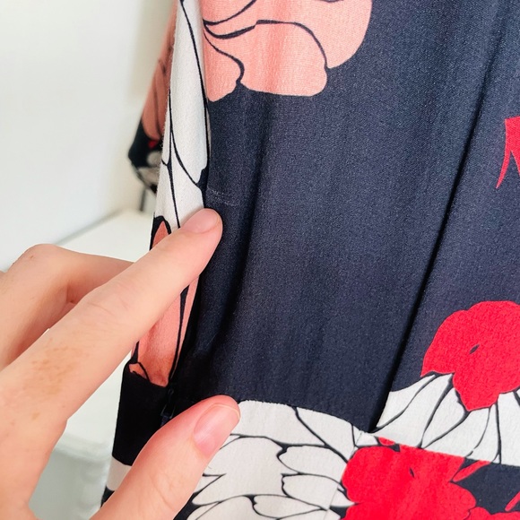 $628 AUTHENTIC Paul & Joe Floral Maxi Flower Dress Boho RUNWAY - Picture 16 of 16